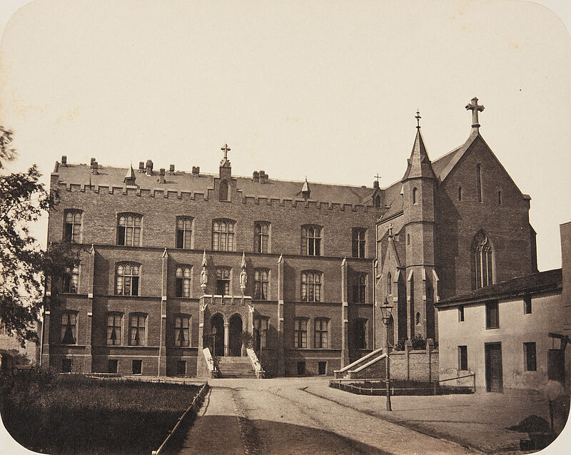 Leopold Ahrendts, Backsteingebäude mit Kapelle, 1856–1858