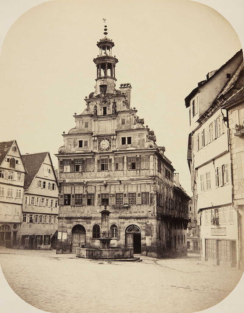 Felix Alexander Oppenheim, Esslingen, Altes Rathaus, um 1856