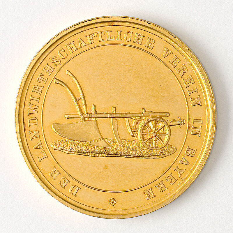 Preismedaille Landwirtschaftlicher Verein in Bayern, um 1840