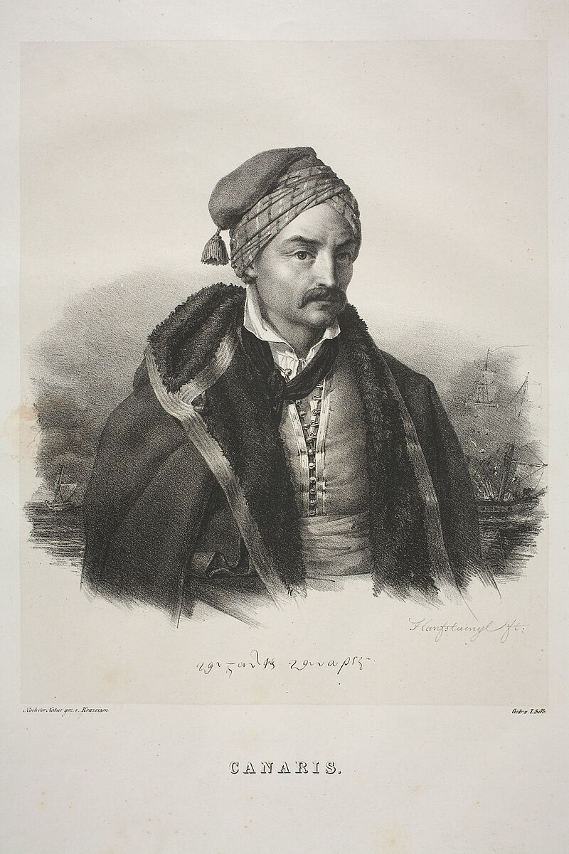 Karl Krazeisen, Konstantinos Kanaris