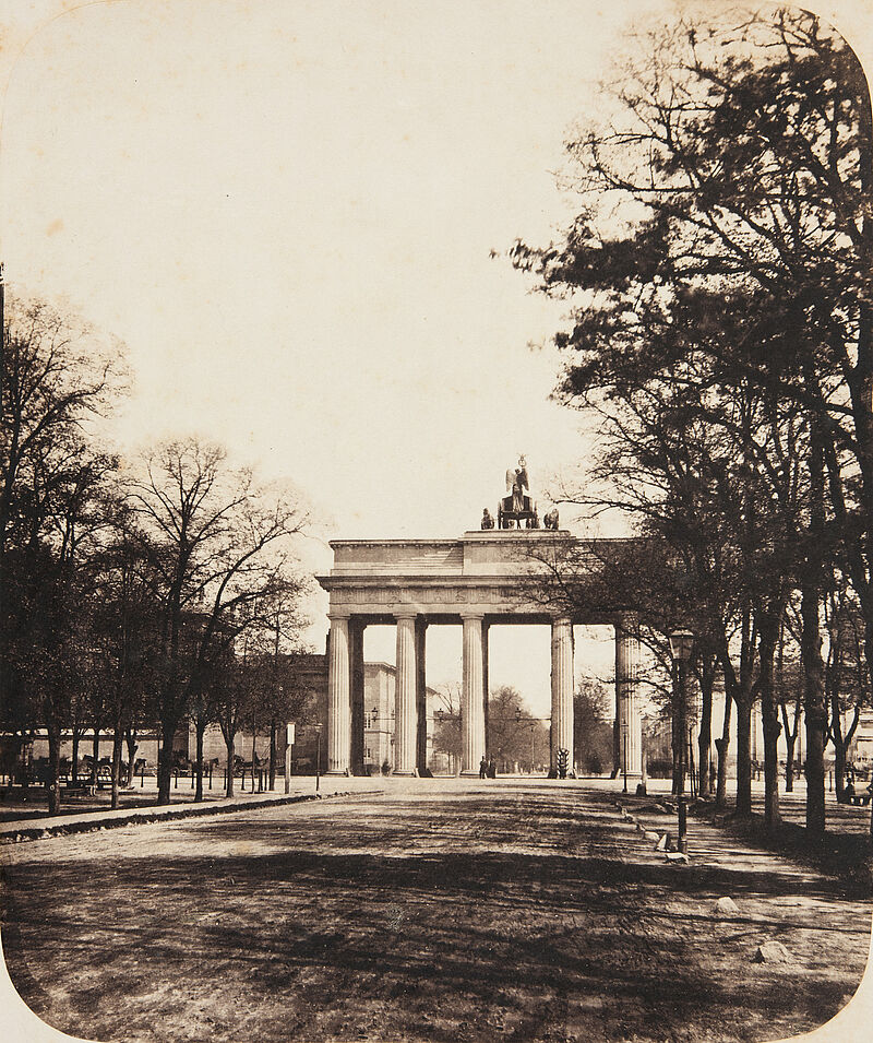 Leopold Ahrendts, Brandenburger Tor, 1856–1858