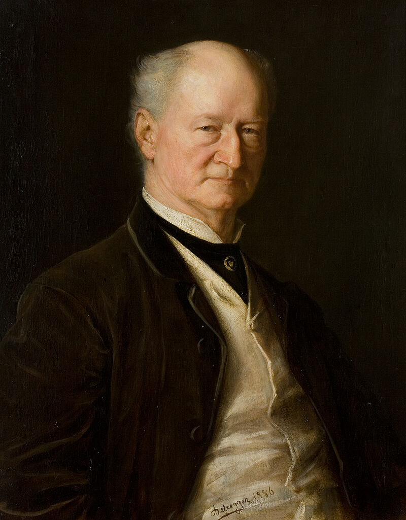 Franz von Defregger, Porträt des Kammersängers Kunstmann