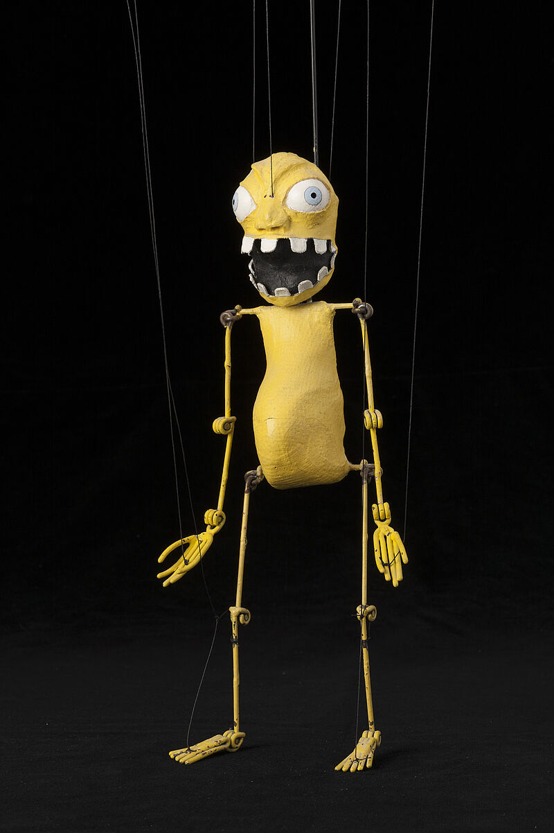 Ben Vornholt, Marionette „gelbes Wesen“, 1985