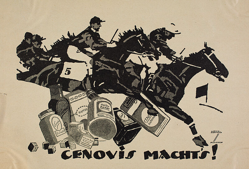 Ludwig Hohlwein, „CENOVIS MACHT'S!“ (Originaltitel), um 1925