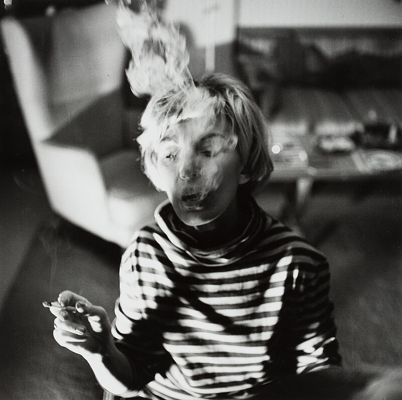 Barbara Niggl Radloff, Lale Andersen [im Zigarettenrauch], 1962