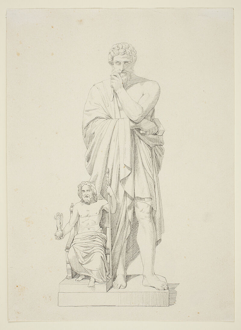 Max von Widnmann, Statue des Phidias, um 1830/35