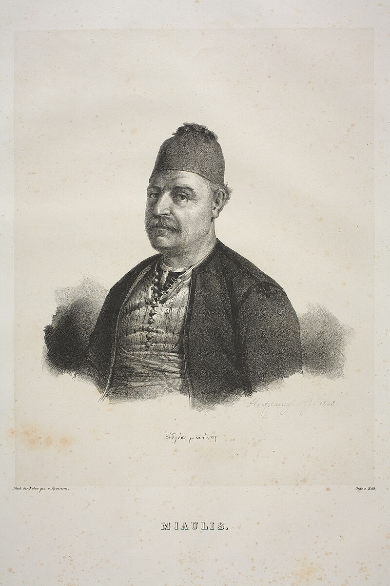 Karl Krazeisen, Andreas Miaoulis, 1828 (?)