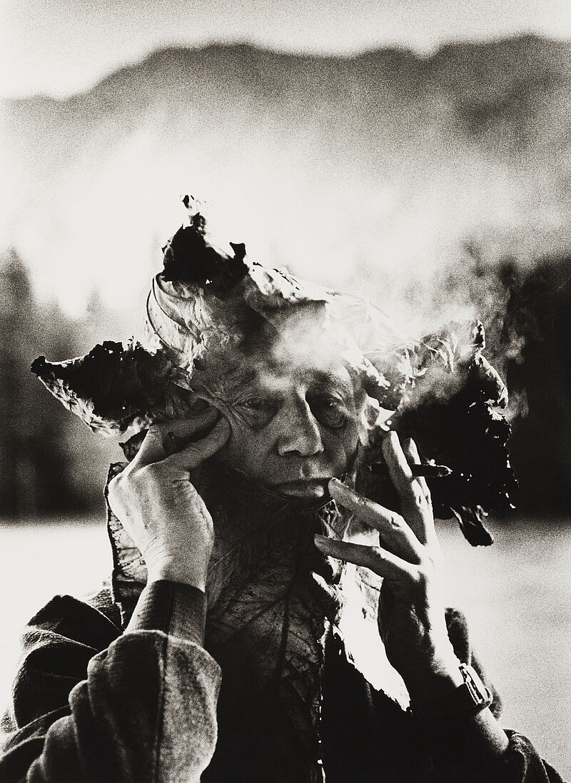 Stefan Moses, Hans Richter, Dada-Künstler, Elmau, 1965