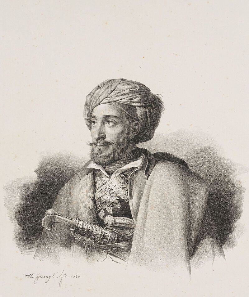 Karl Krazeisen, Ioannis Makrygiannis, 1828