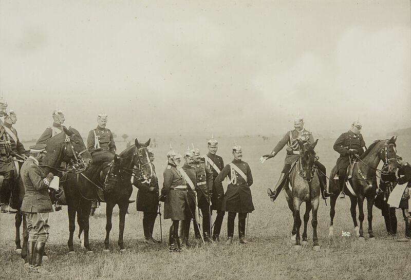 Oscar Tellgmann, Deutsches Kaisermanöver (Aus: Momentaufnahmen aus den Deutschen Kaisermanövern), 1905