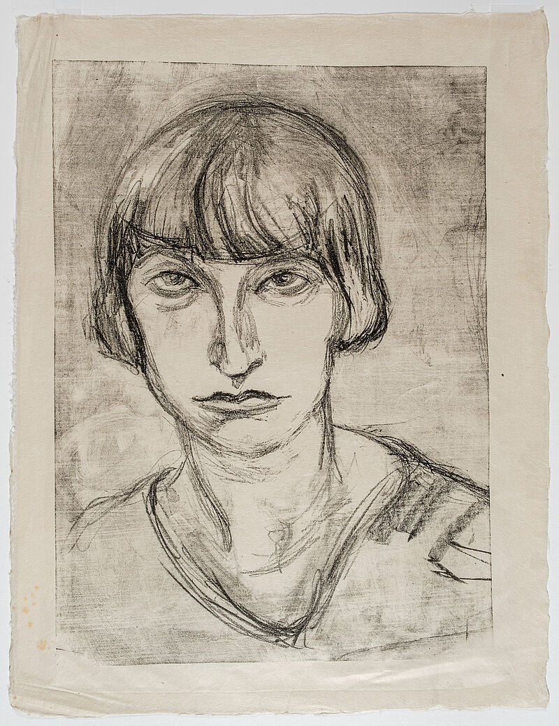 Maria Luiko, Selbstporträt, um 1935