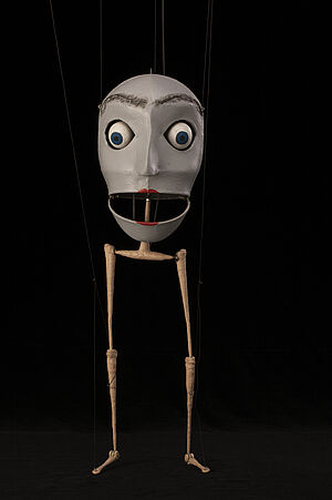 Ben Vornholt, Marionette "Kopffüßler", 1979