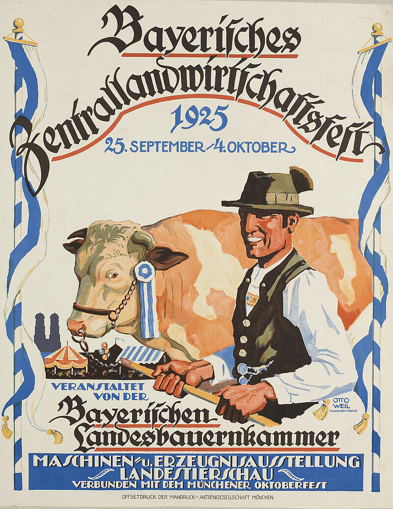 Otto Weil, „Bayerisches Zentrallandwirtschaftsfest / 1925“ (Originaltitel), 1925