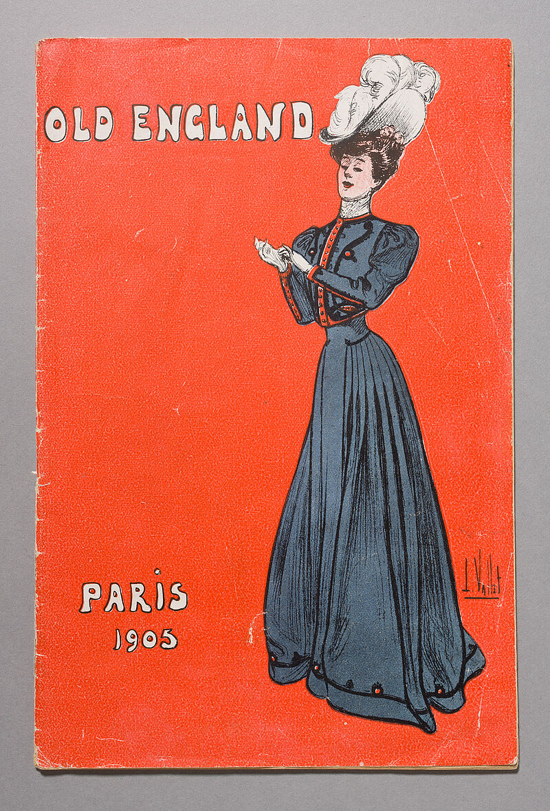 Louis Vallet, Kaufhauskatalog: Old England, Paris, 1905