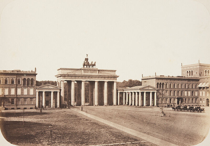Leopold Ahrendts, Brandenburger Tor, 1856–1858