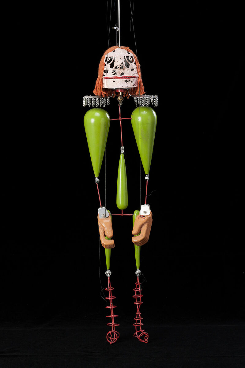 Ben Vornholt, Marionette „Tarnkopf“ / "Totenkopf", 1985